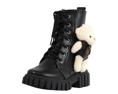Foto 2 | Foto 2 | Botas Niña Sttivali 015 Negro Osito De Peluche