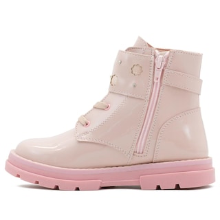 Foto 5 | Foto 5 | Botas Para Niña Moda Chunky Suela Cosida Con Hebilla Rosa Claro