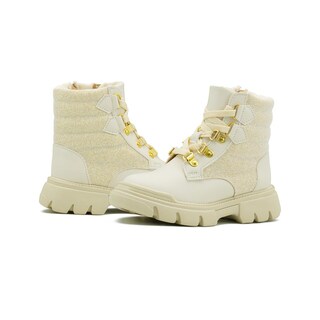 Foto 3 | Foto 3 | Bota Karsten Antiderrapante Para Niña Con Brillo 22-26 Beige