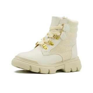 Foto 4 | Foto 4 | Bota Karsten Antiderrapante Para Niña Con Brillo 22-26 Beige