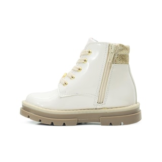 Foto 5 | Foto 5 | Botas Botines Distroller Niña Invierno Charol Hueso 15-17 Beige