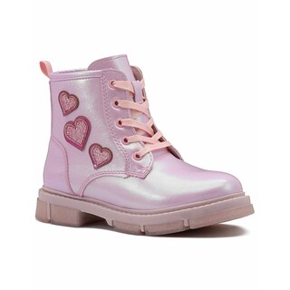 Foto 5 | Foto 5 | Bota Bambino Para Niña Antiderrapante Corazones Color Rosa Rosa
