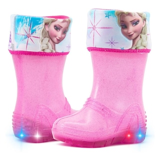Foto 1 | Foto 1 | Bota Lluvia Frozen Niña Bubble Gummers Wendy Lila/cr (13-21) Fucsia Oscuro