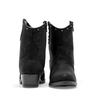 Foto 3 | Foto 3 | Niñas Fashion Bota Para Niña Negro