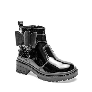 Foto 1 | Foto 1 | Yuyin Botín Para Niña Negro Charol