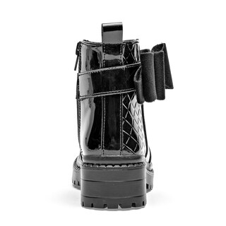 Foto 2 | Foto 2 | Yuyin Botín Para Niña Negro Charol