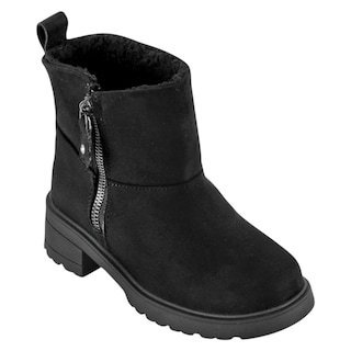 Foto 1 | Foto 1 | Botas Exterior Gamuza Color Negro Para Niña De Rbcollection