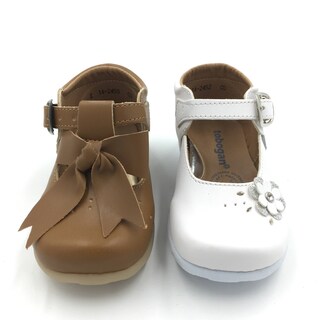Foto 2 | Foto 2 | Dúo Zapatos Tobogán 1 Par Camel y 1 Par Blanco para Niña