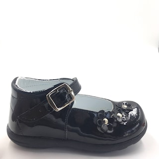 Foto 7 | Foto 7 | Zapato Niña Charol Balerina Duo-tobogan Negro-rosa 17