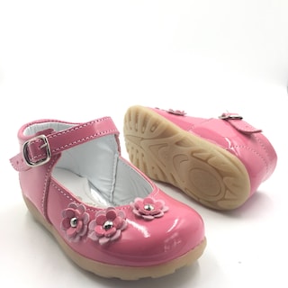 Foto 3 | Foto 3 | Zapato Niña Charol Balerina Duo-tobogan Negro-rosa 13