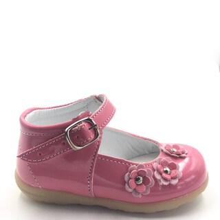 Foto 7 | Foto 7 | Zapato Niña Charol Balerina Duo-tobogan Negro-rosa 13