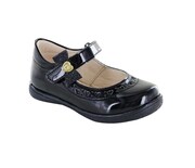 Zapatos Escolares Coqueta color Negro para Niña