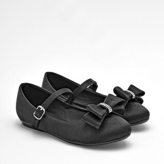 Foto 2 | Foto 2 | Miss Pink Zapato Para Niña Negro Satin, Código 120614-1