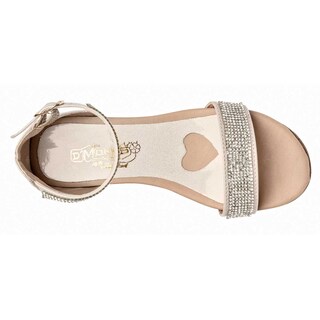 Foto 2 | Foto 2 | D'monas Zapato De Graduación Para Niña Blanco Plata, Código 104385-1