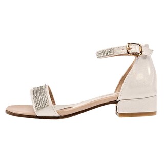 Foto 3 | Foto 3 | D'monas Zapato De Graduación Para Niña Blanco Plata, Código 104385-1