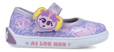 Foto 1 | Foto 1 | Flats Distroller 50405-2-a Púrpuras Sintéticos para Niñas