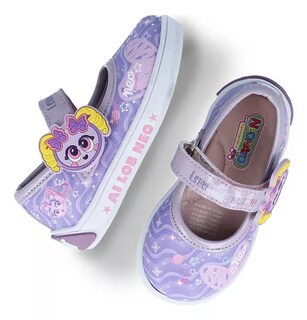 Foto 4 | Foto 4 | Flats Distroller 50405-2-a Púrpuras Sintéticos para Niñas