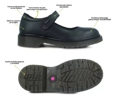 Foto 5 | Foto 6 | Coqueta 59002-a Color: Negro Escolar