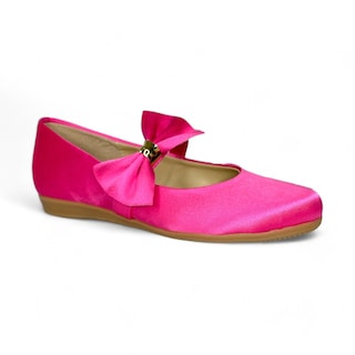 Foto 1 | Foto 1 | Zapatilla De Cenicienta Bella Durmiente Casual Rosa Satin Las Cuatas.
