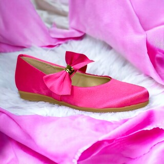 Foto 3 | Foto 3 | Zapatilla De Cenicienta Bella Durmiente Casual Rosa Satin Las Cuatas.