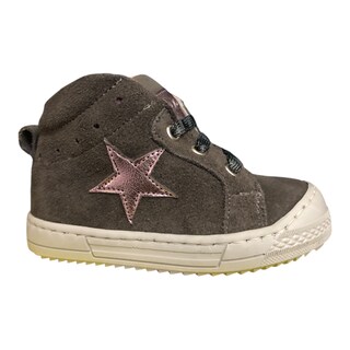 Foto 4 | Foto 4 | Tenis Bota Estrella Para Niña Gris/velour Dogi