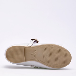 Foto 4 | Foto 4 | Celex Zapato De Graduación Para Niña Blanco Tornasol, Agujeta Elastica