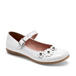 Caramel Zapato De Graduación Para Niña Blanco