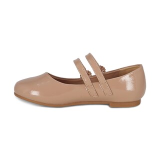 Foto 5 | Foto 5 | Balerina Para Niña Coqueta 202102-l Color Beige Con Ajuste Doble De Hebilla