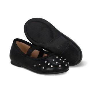 Foto 6 | Foto 6 | Balerina Para Niña Coqueta 202000-a Color Negro Con Detalles Y Ajuste De Resorte