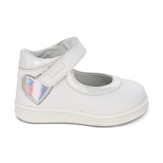 Foto 2 | Foto 2 | Zapato Casual Para Niña Coqueta 955801-b Color Blanco Con Detalles Y Ajuste Velcro