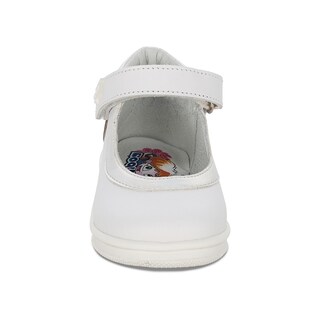 Foto 3 | Foto 3 | Zapato Casual Para Niña Coqueta 955801-b Color Blanco Con Detalles Y Ajuste Velcro