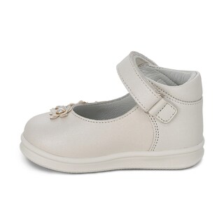 Foto 5 | Foto 5 | Zapato Casual Para Niña Coqueta Primeros Pasos 955800-y Color Perla Con Ajuste Velcro