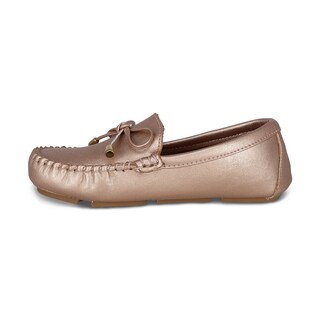 Foto 5 | Foto 5 | Zapato Casual Para Niña Coqueta 4800-v Color Oro Rosado