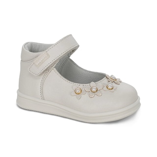 Foto 1 | Foto 1 | Zapato Casual Para Niña Coqueta Primeros Pasos 955800-y Color Perla Con Ajuste Velcro