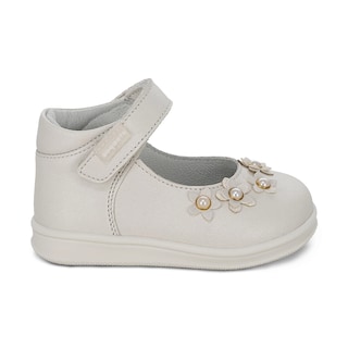 Foto 2 | Foto 2 | Zapato Casual Para Niña Coqueta Primeros Pasos 955800-y Color Perla Con Ajuste Velcro