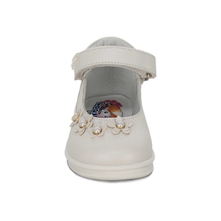 Foto 3 | Foto 3 | Zapato Casual Para Niña Coqueta Primeros Pasos 955800-y Color Perla Con Ajuste Velcro