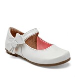Tropicana Zapato De Graduación Para Niña Blanco