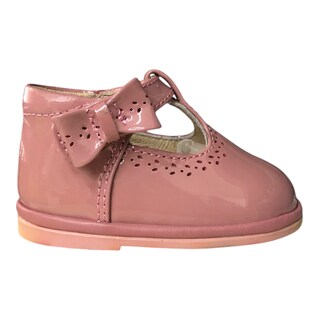 Foto 1 | Foto 1 | Zapato Charol Rosa Quemado Para Bebé Niña Mini Burbujas