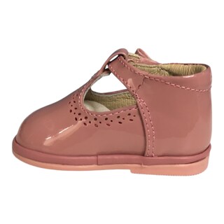 Foto 4 | Foto 4 | Zapato Charol Rosa Quemado Para Bebé Niña Mini Burbujas