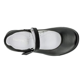 Foto 8 | Foto 8 | Zapato Yuyin Escolar Negro Con Velcro Para Niña T18-22 Negro