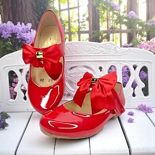 Foto 3 | Foto 3 | Zapatos de Princesa Casuales Las Cuatas Rojos