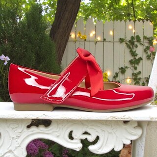 Foto 6 | Foto 6 | Zapatos de Princesa Casuales Las Cuatas Rojos