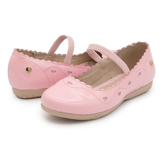 Foto 1 | Foto 1 | Balerina Para Niña Con Corazones Charol Rosa Tendencia 15-17 Rosa