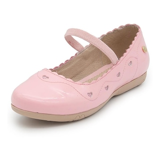 Foto 2 | Foto 2 | Balerina Para Niña Con Corazones Charol Rosa Tendencia 15-17 Rosa
