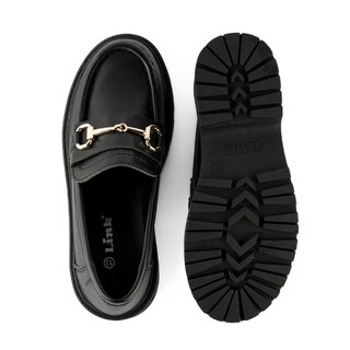Foto 4 | Foto 4 | Mocasines Loafer Plataforma 3.5cm Para Niña Jóven Zola-22k Negro