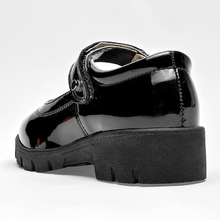 Foto 4 | Foto 4 | Queen Zapato Para Niña Negro Charol