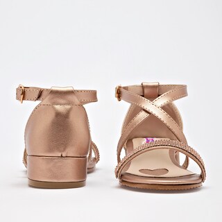 Foto 4 | Foto 4 | D'monas Zapato De Graduación Para Niña Dorado Rosa