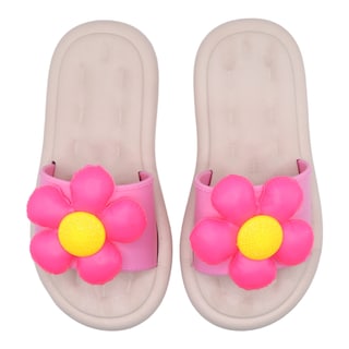 Foto 2 | Foto 2 | Sandalias Genéricas Jessy color Rosa con Flor para Niña