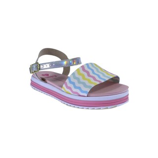 Foto 2 | Foto 2 | Sandalia Para Niña Molekinha Renee Listras Multicolor