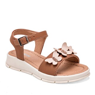 Foto 1 | Foto 1 | Sandalias Yuyin Cafés para Bebé Niña